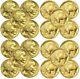 Lot Of 10 2022 1 Oz Gold American Buffalo. 9999 Fine Gold Coin Bu In Stock