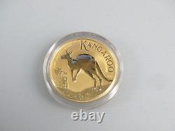 Lot of 10 Gold 2024 Gold 1 oz Australian Kangaroo $100 Coin. 9999 Fine BU Coins
