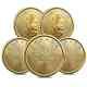 Lot Of 5 2023 1/10 Oz Canadian Gold Maple Leaf $5 Coin. 9999 Fine Bu (sealed)