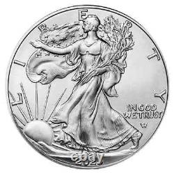 (Lot of 5) 2023 Silver American Eagle $1 Coin 1 oz. 999 Fine Silver BU