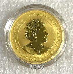 Lot of 5 Gold 2023 Gold 1 oz Australian Kangaroo $100 Coin. 9999 Fine BU Coins