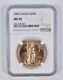 Ms70 2002 $50 American Gold Eagle 1 Oz. 999 Fine Gold Ngc 2364