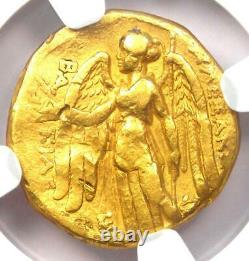Macedon Alexander the Great III AV Gold Stater Coin 336 BC Certified NGC Fine