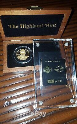 Michael Jordan 1oz. 999 Fine Gold Upperdeck SP#10 Only 100 (EXIST) Highland Mint