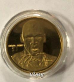 Michael Jordan Highland Mint. 999 Fine 1 Oz Gold Coin #54 Out Of 100
