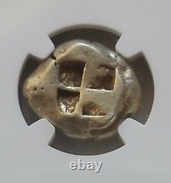 Mysia, Cyzicus Electrum Stater Athena NGC Choice Fine Ancient Gold Coin