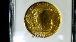 NGC MS70 2006 Buffalo G$50.9999 Fine-First Strikes red label with case