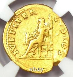 Nero AV Aureus Gold Ancient Roman Coin 54-68 AD Certified NGC VF (Very Fine)