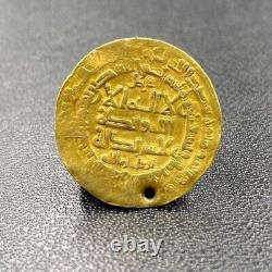 Old Islamic Gold Coin Al-Kamil Muhammad Heavy Dinar 632AH 1235AD