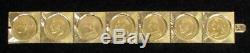 Outstanding 18k Gold Bracelet & 22k British Sovereign Coins