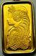 Pamp Suisse 5g Fine Gold Bar 9999 Gold Lady Fortuna In 14k Gold Bezel Pendant