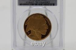 PCGS 2009-W $50 PR70DCAM American Buffalo. 9999 Fine Gold Graded Coin FREE SHIP