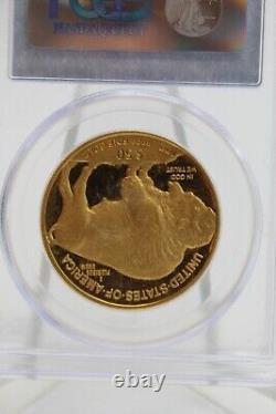 PCGS 2009-W $50 PR70DCAM American Buffalo. 9999 Fine Gold Graded Coin FREE SHIP