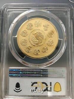 PCGS (GS) 2020-Mo PR70 1 oz. Reverse Proof. 999 fine Gold Libertad México Coin