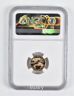 PF70 UCAM 1996-W $5 American Gold Eagle 1/10 Oz. 999 Fine Gold NGC 1625