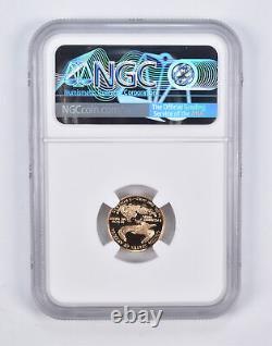 PF70 UCAM 1999-W $5 American Gold Eagle 1/10 Oz. 999 Fine Gold NGC 2155