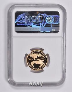 PF70 UCAM 2010-W $10 American Gold Eagle 1/4 Oz. 999 Fine Gold NGC 3702