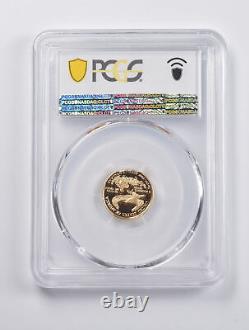 PR70 DCAM 2000-W $5 American Gold Eagle 1/10 Oz. 999 Fine Gold PCGS 3021