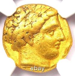 Philip II Gold AV Stater Gold Greek Macedon Coin 359 BC NGC Choice Fine