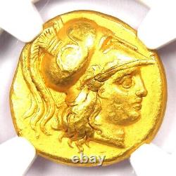 Philip III AV Stater Gold Coin 323-317 BC Certified NGC Choice VF Rare