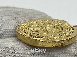 PolarBearPours 1 OZT Hand Poured Confederate Gold Coin Bar. 999 Fine Au Fantasy