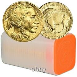 Presale Lot of 20 2022 1 oz. 9999 Fine Gold American Buffalo Coin BU