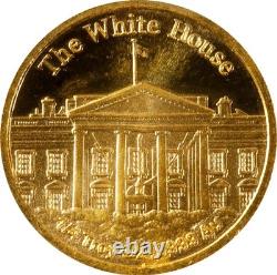 President Trump. 1/4 Oz Gold Coin. 45th President Commemorative. 999 Fine Gold