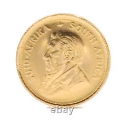 RARE 1980 GOLD 1/10th oz Krugerrand South Africa Fine Gold Free Ship