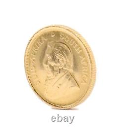 RARE 1980 GOLD 1/10th oz Krugerrand South Africa Fine Gold Free Ship