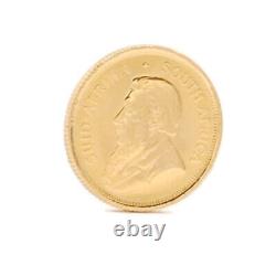 RARE 1980 GOLD 1/10th oz Krugerrand South Africa Fine Gold Free Ship