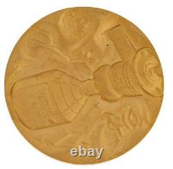 RARE. 999 oz Fine Gold 1975 Apollo Soyuz USRR Commemorative Coin Medal Bullion 1