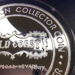 RARE GOLD COAST H&C 1995 6oz. 999 Fine PROOF Silver Ltd. Ed. COLLECTOR COIN