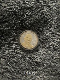 RARE Micheal Jordan. 999 Silver /24k Gold Coin, Mint With Case SELLING FAST