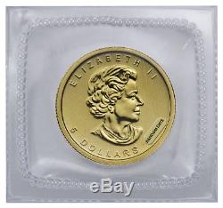 Random Date Canada 1/10 Troy oz. 9999 Fine Gold Maple Leaf $5 Coin SKU31549
