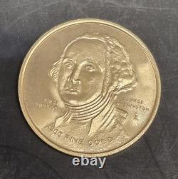 Rare 1776-1976 Bicentennial George Washington. 500 Fine Gold Coin 2.4 grams Rare 1776-1976 Bicentennial George Washington. 500 Fine Gold Coin 2.4 grams