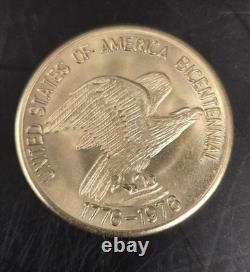 Rare 1776-1976 Bicentennial George Washington. 500 Fine Gold Coin 2.4 grams Rare 1776-1976 Bicentennial George Washington. 500 Fine Gold Coin 2.4 grams