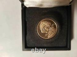 Rare 1776-1976 bicentennial. 500 Fine gold George washington Commemorative coin