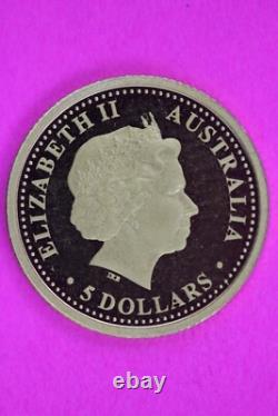 Rare Gem 1992 1/20th Once. 999 Fine Gold Australia Sydney Opera Coin 0144N