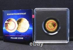 Republique Du Tchad Polare Zone 1/500 Oz. 999 Fine Gold Coin