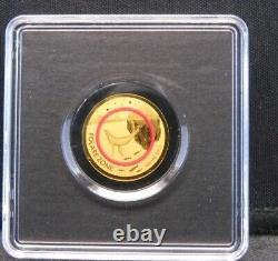 Republique Du Tchad Polare Zone 1/500 Oz. 999 Fine Gold Coin