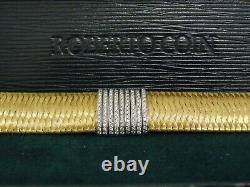 Roberto Coin 18K Yellow Gold Nine Station Diamond Primavera Bracelet