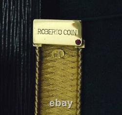 Roberto Coin 18K Yellow Gold Nine Station Diamond Primavera Bracelet