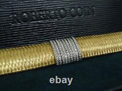 Roberto Coin 18K Yellow Gold Nine Station Diamond Primavera Bracelet