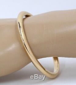 Roberto Coin 18k yellow gold bangle bracelet hinged