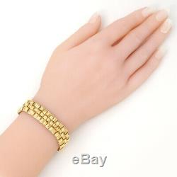 Roberto Coin Appasionista Bracelet 18K Yellow Gold 7 Inch MSRP $9200