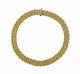 Roberto Coin Appassionata Necklace 18k Yellow Gold With Diamonds 16 Inches Withbox