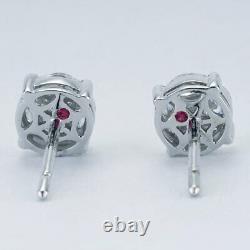 Roberto Coin Diamond 18K White Gold Magic Earrings 0.65CT MSRP $3200