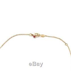 Roberto Coin Diamond Station Necklace in 18k Rose Gold. 10ct