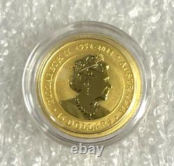 Roll of 20 Gold 2023 Gold 1/10oz Australian Kangaroo. 9999 Fine BU Coins