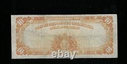 SC 1922 $10 Gold Certificate Hillegas Gold Coin Note Fr. 1173 (129)